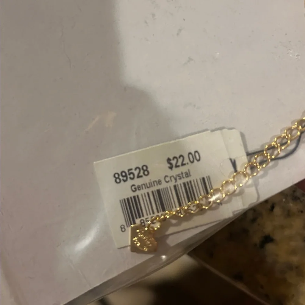 Gold Layered Necklace with Yellow Pendant